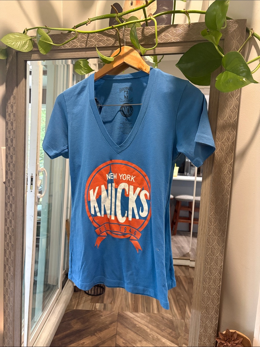 Classic Blue Knicks Graphic Tee